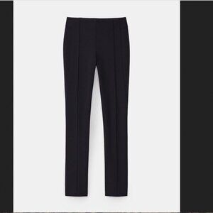 Lafayette 148 New York Stretch Gramercy Pant Size 14 Black EUC